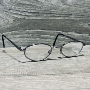 OnGuard OG-093 Eyeglass Frames 48-21-135 Silver Oval Safety Men Frames Only